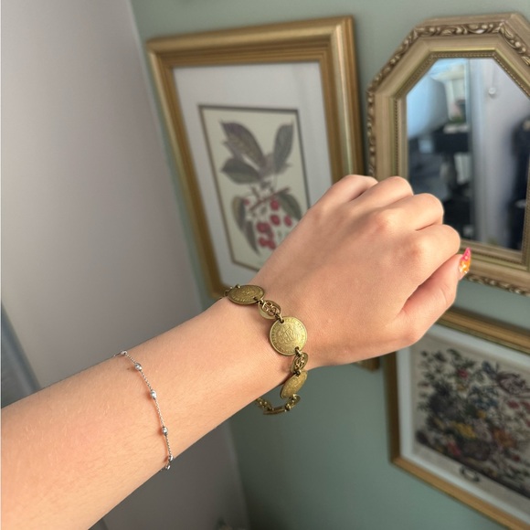 handmade gold bracelet - Picture 4 of 6